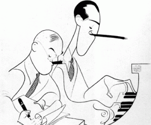 Hirschfeld, Gershwin Brothers